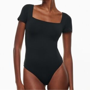 Babaton Contour Black Bodysuit, Medium